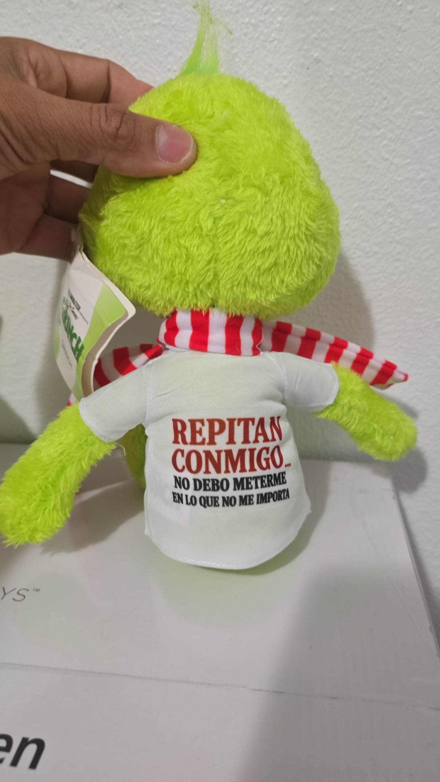 Peluches grinch personalizados