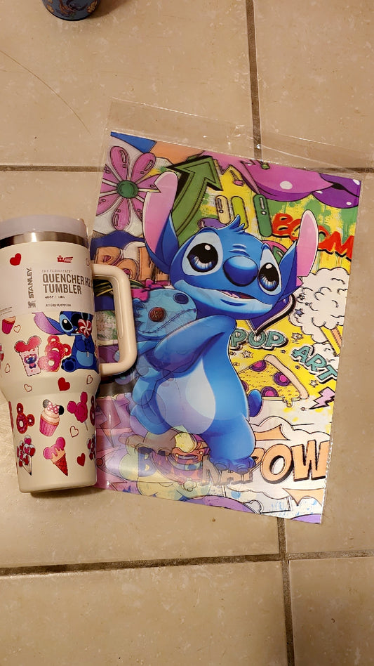 Combo de Stitch y Póster