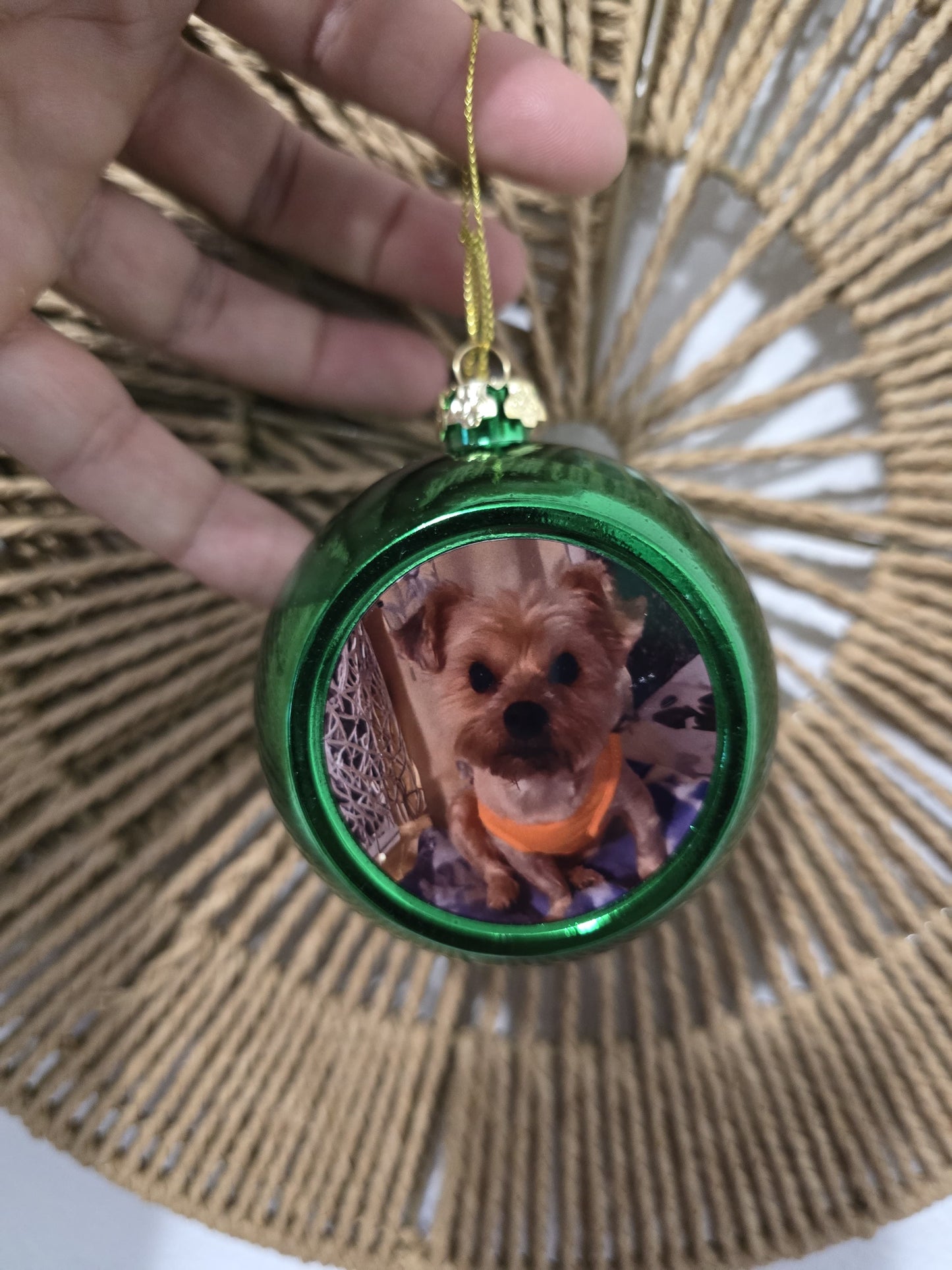 Esferas u ornamentas para navidad