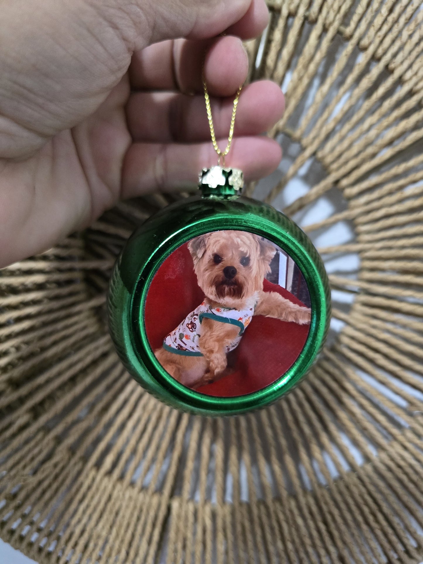 Esferas u ornamentas para navidad
