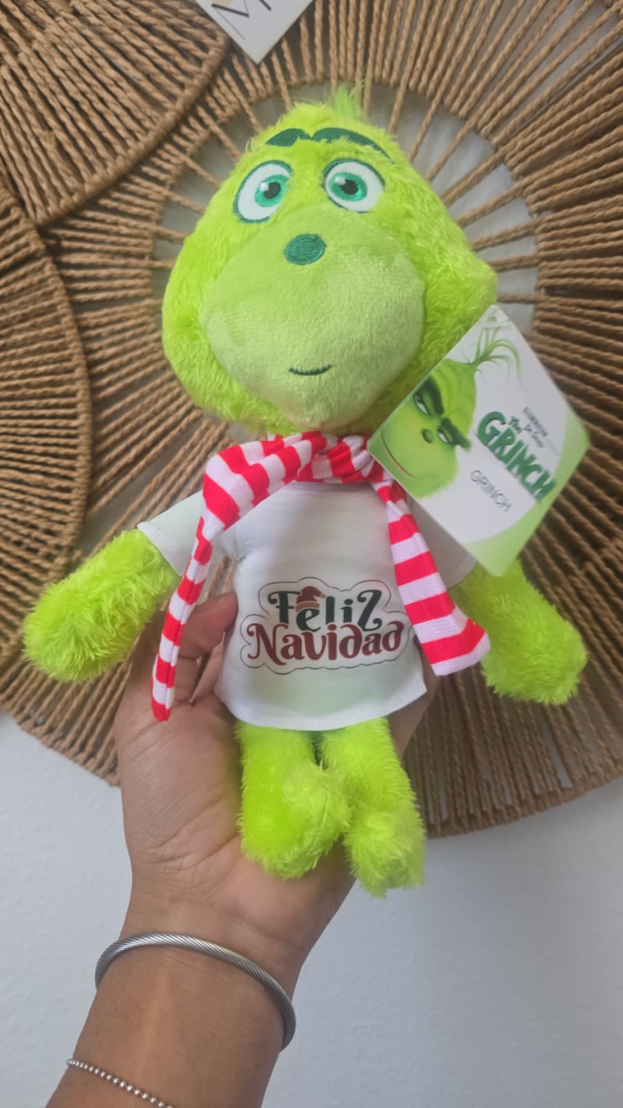 Peluches grinch personalizados
