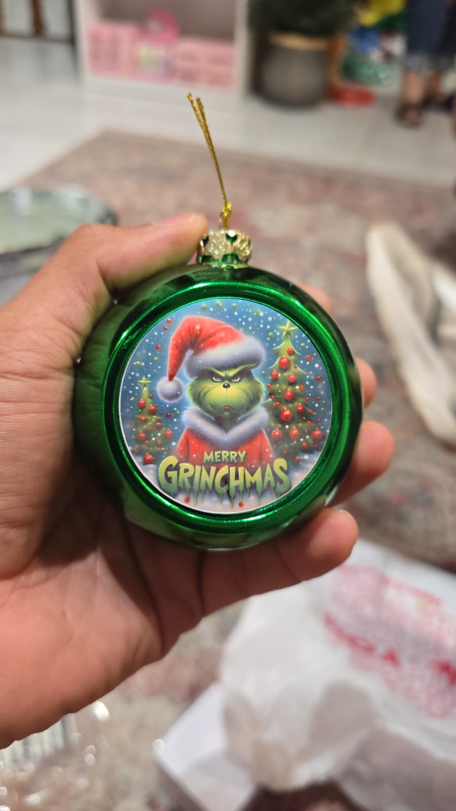Esferas u ornamentas para navidad