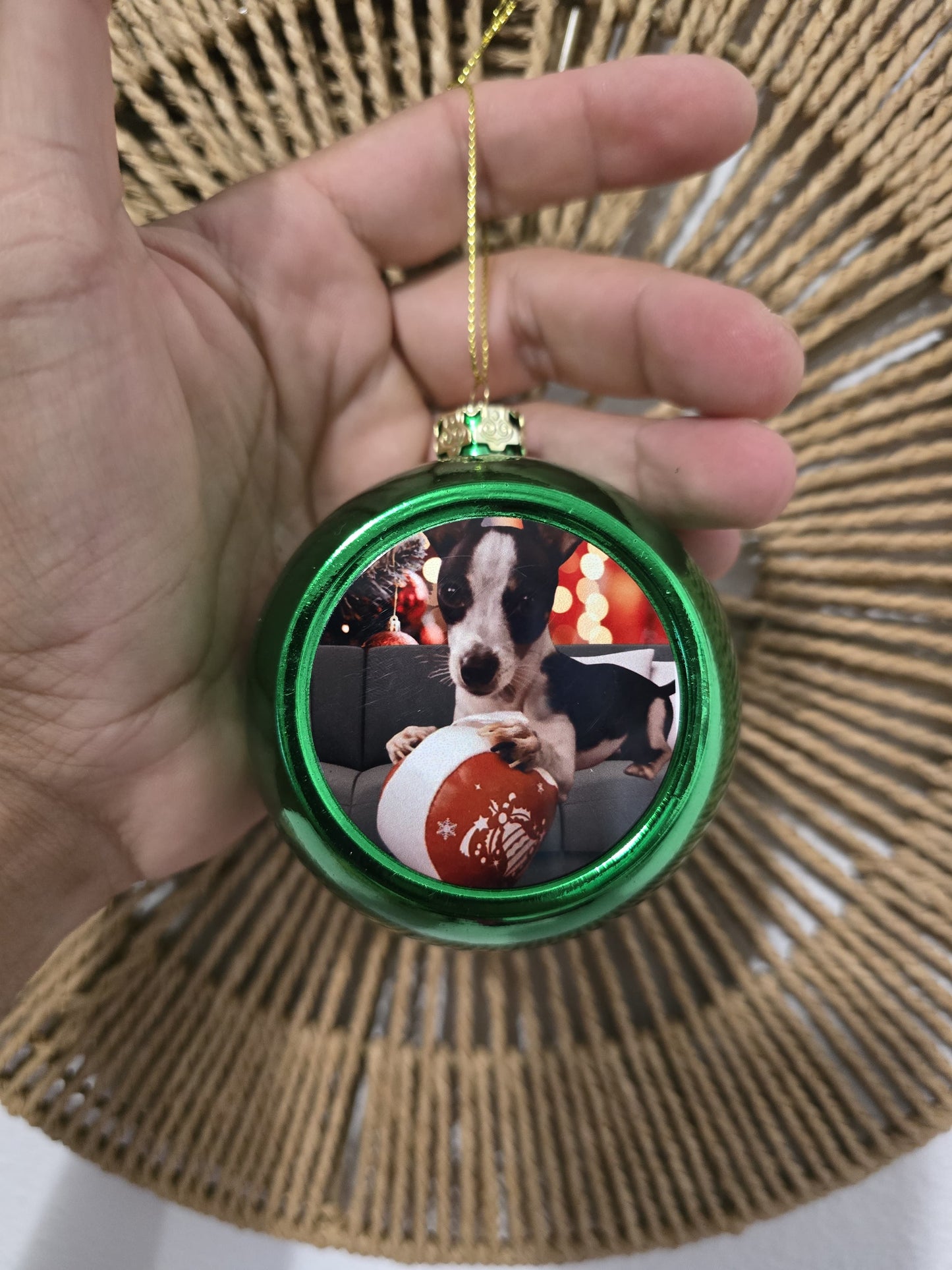 Esferas u ornamentas para navidad